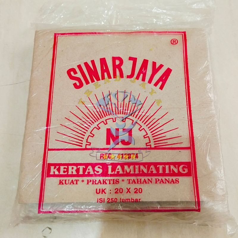 

kertas nasi kotak 20x20 cm