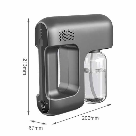NEW Nano Spray Gun Wireless CD-06 Semprotan Spray Disinfektan Semprotan Tembak Disinfektan Charge