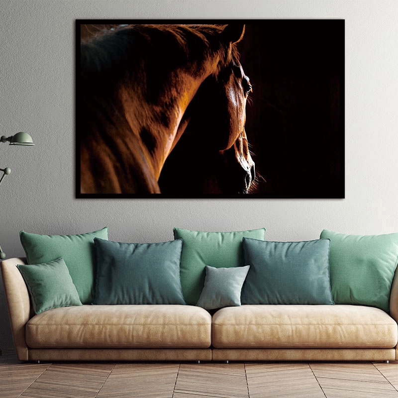Canvas Paintings Wall Picture Hd Animal Decorative Horses Pictures Printed Canvas Wall Art Home Decor For Living Room Shopee Indonesia