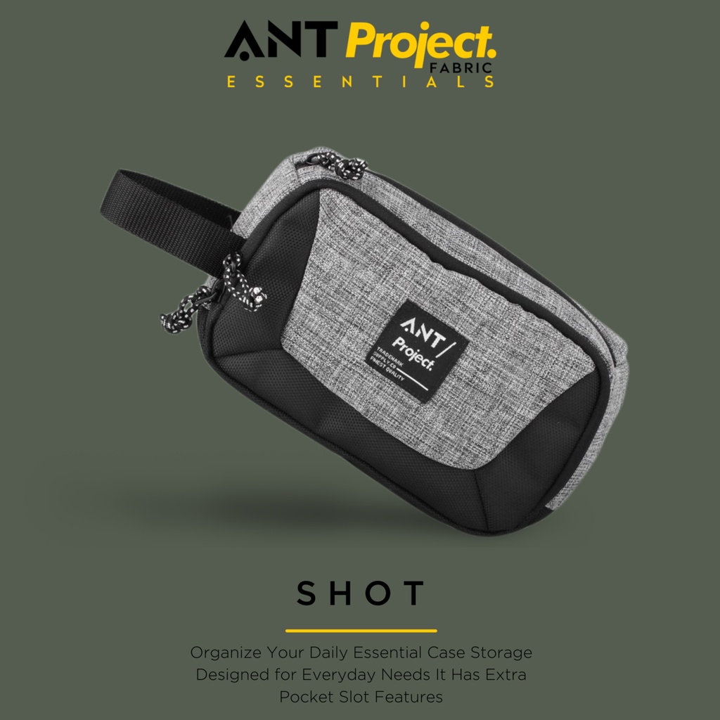 ANT PROJECT - Tas Pouch Handbag SHOT - Clucth Bag Organizer