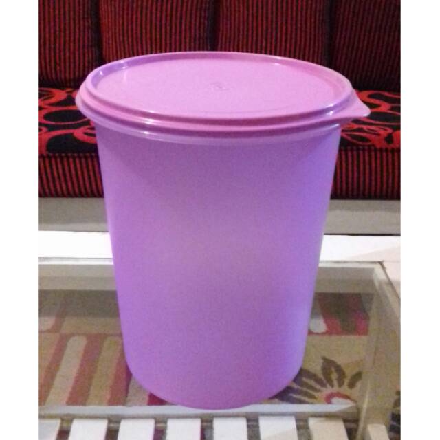 Tall canister 10L Tupperware Malay (Rare colour)