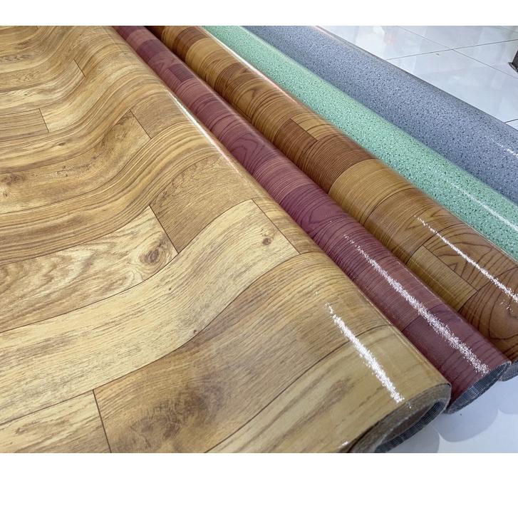 READY KARPET VINYL LANTAI IMPORT MOTIF KAYU / MARMER PERLAK WALLPAPER KERAMIK LANTAI VINIL UNTUK KAM