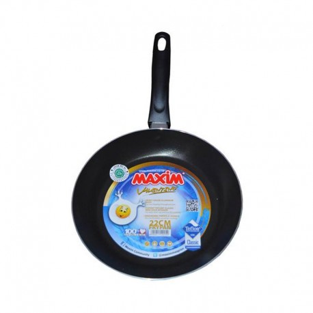 Maxim Valentino Frypan Panci Wajan Penggorengan Teflon Anti Lengket 22cm