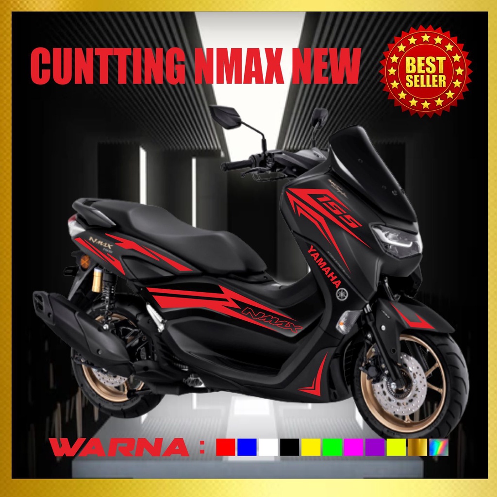 STICKER CUTTING NMAX BARU CUTTING STICKER LIS BODI NMAX KEREN