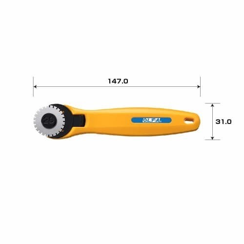 

OLFA 235B PRC-3/C Pisau Potong Tiket 28 mm Rotary Perforation Cutter 28mm