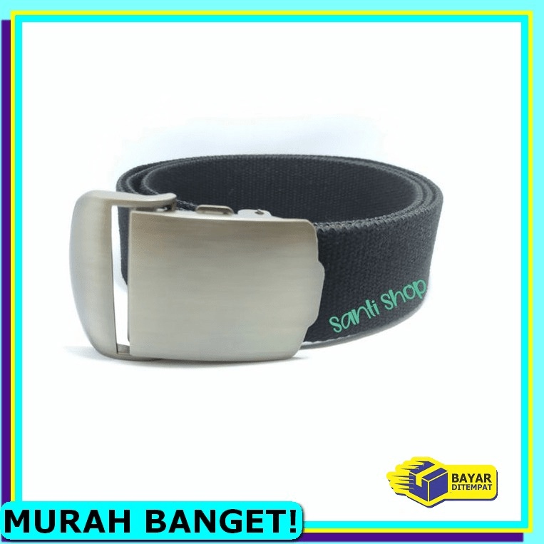 Ikat Pinggang Casual Dewasa Pria Hatch Keren Gesper Sabuk Remaja  BU344 Ikat Pinggang Pria-Wanita K