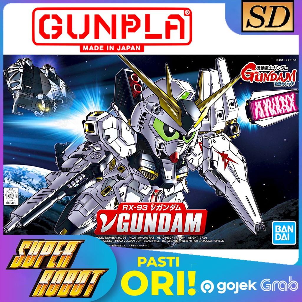 BANDAI SD BB RX-93 Nu Gundam / v Gundam