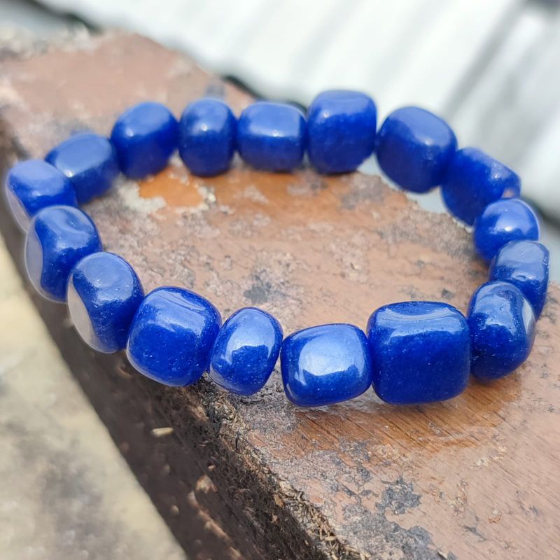 ASLI TOP QUALITY GELANG BAHAN BATU BLUE SAFIR