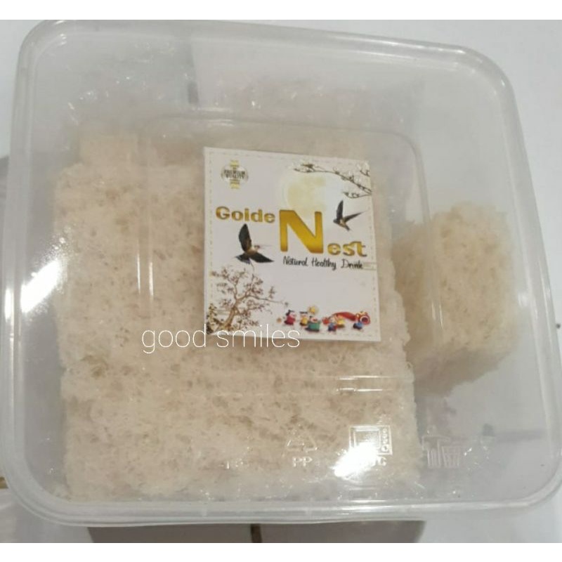 Sarang Burung Walet kering bersih Asli Bird Nest