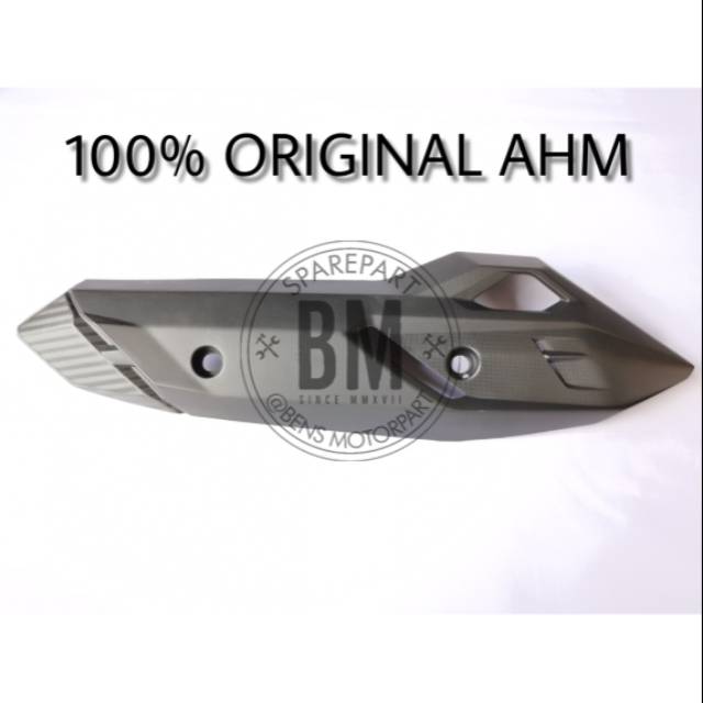 Tameng Knalpot Assy Honda Vario 125 / 150 New - Cover Tameng Knalpot Original Honda Vario 150