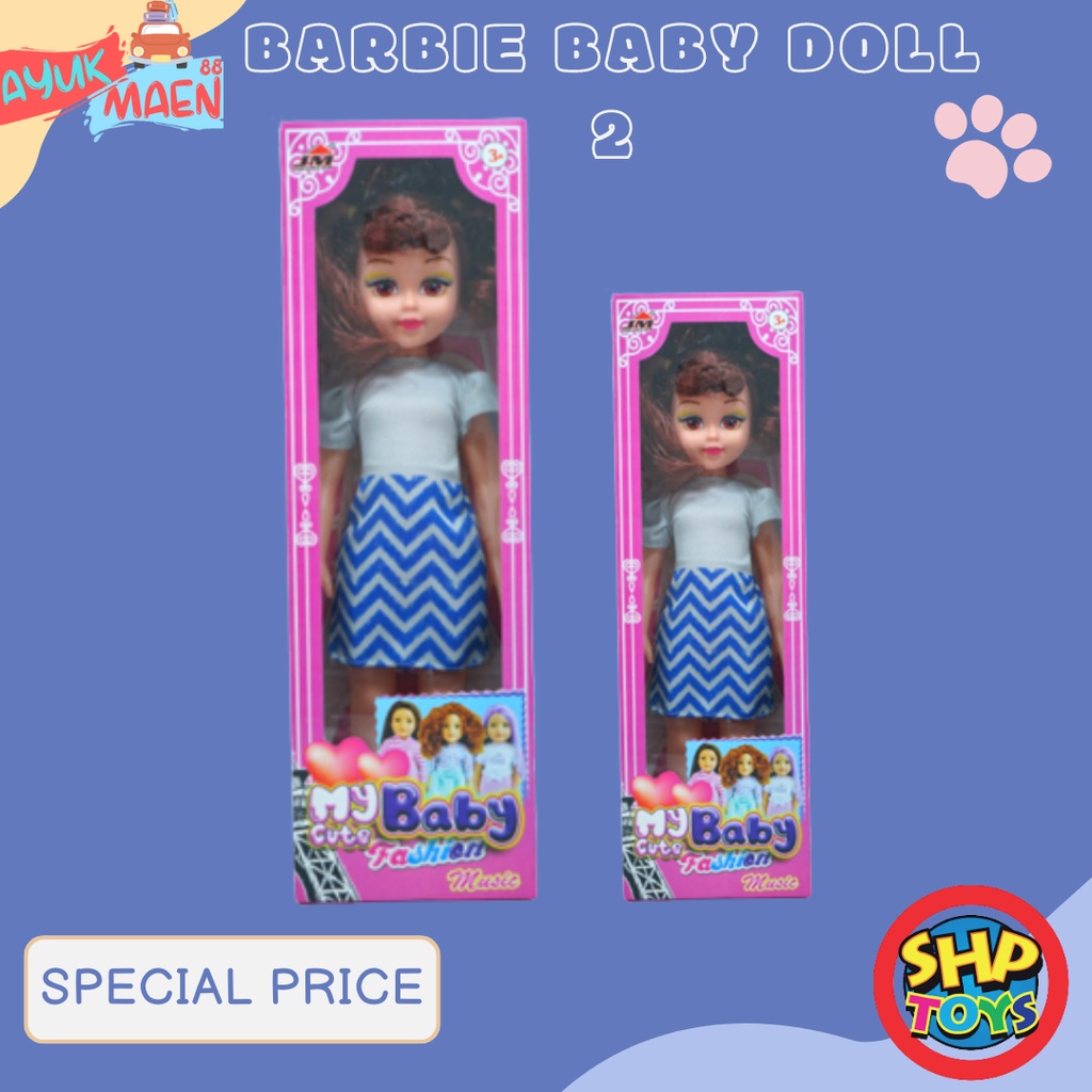 Maenan Boneka Barbie 833-2 -  Maenan Boneka Barbie Anak Lucu Bisa Untuk Kado