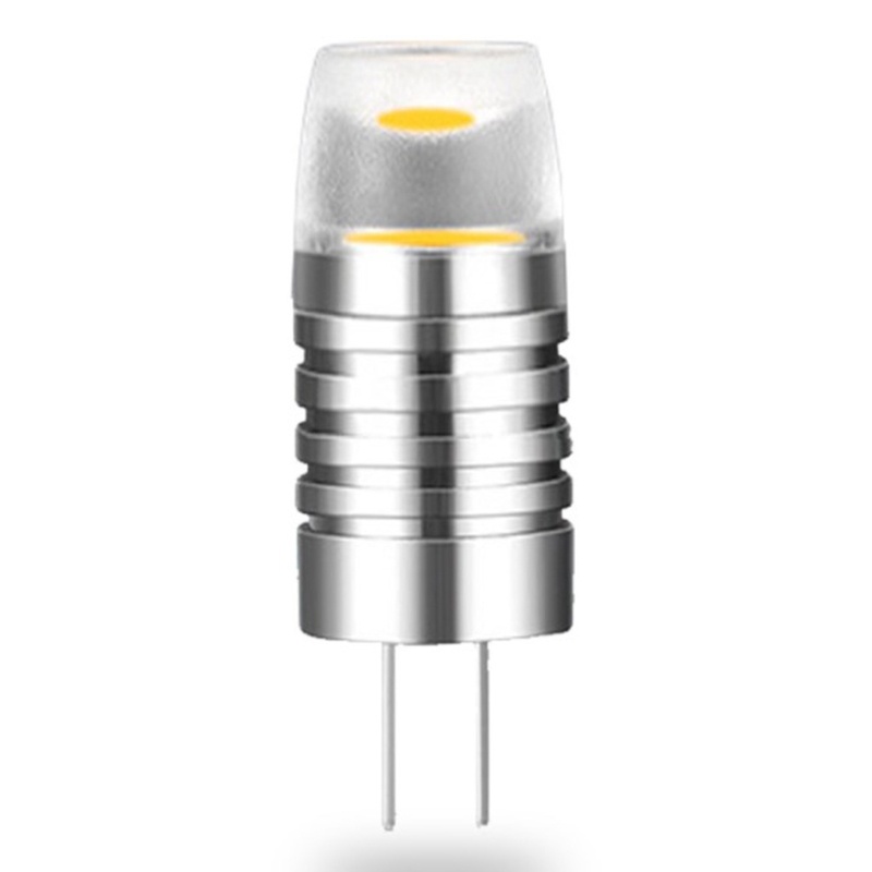 Btsg 1Pc Lampu Bohlam LED COB G4 Mini 1.5W DC 12V Bahan Aluminum Untuk Chandelier