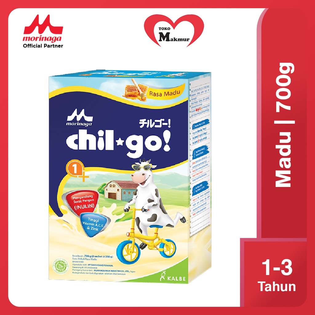 Chil Go 1+ &amp; 3+ Vanila / Madu 700gr / Toko Makmur Online