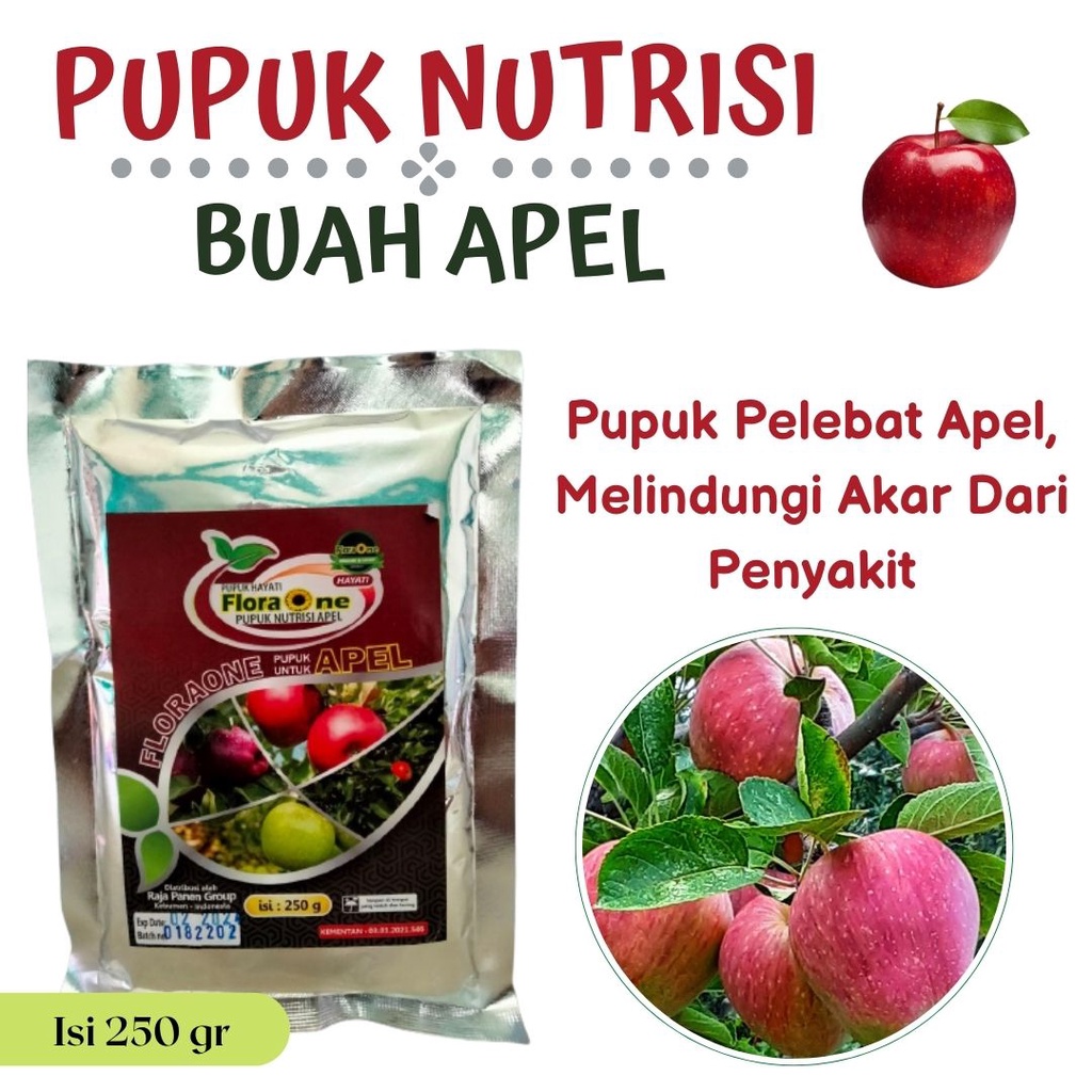 Pupuk Buah Apel Berbuah Lebat, Booster Apel Cepat Berbuah, Obat Anti Jamur Tanaman Apel