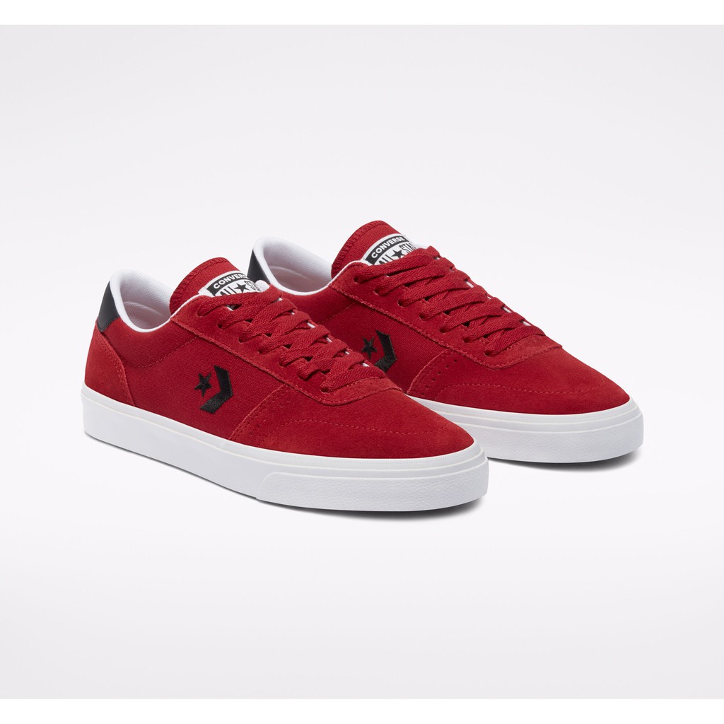 Sepatu Converse Skate Boulevard Suede And Canvas Colorblocked Ox Brick