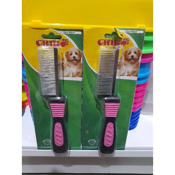 Chiro Sisir Single Sisir Kucing Anjing Kelinci