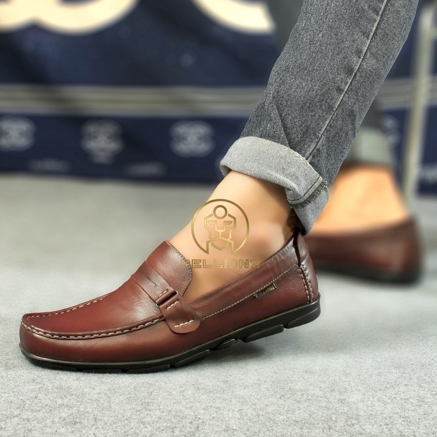 COD - SEPATU PANTOFEL PRIA KULIT ASLI - PANTOFEL PANSUS FORMAL - BELZ X JASPER ST4R-2