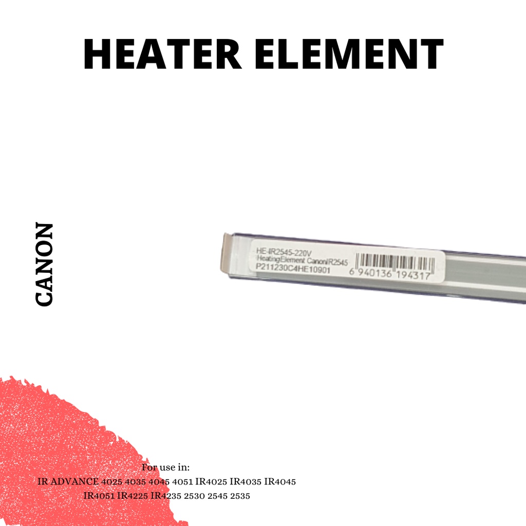 Heater Element Canon IR Advanced 4051 2530 2545 2535 220V