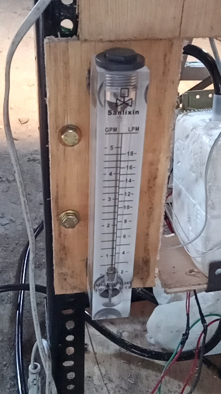 Flow Meter 2 Gpm 0,2 - 2 Gpm / Flowmeter Rotameter 5 Gpm 0,5 - 5 Gpm