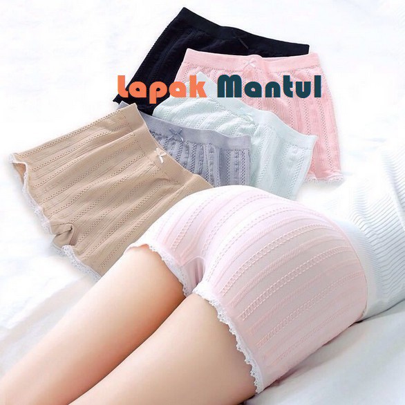 LM-0199 Celana Dalam Short Pendek Wanita - Celana Dalam Boxer Wanita Girl Underwear Hot Pants Murah Kualitas Impor