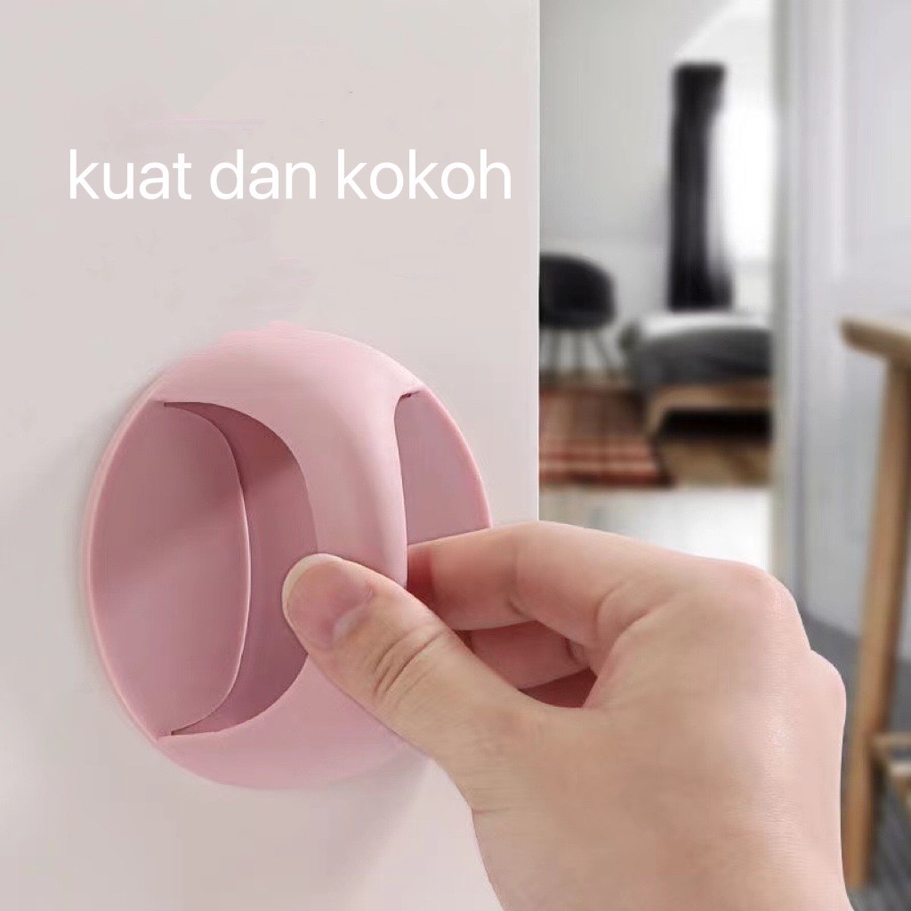 Pegangan Pintu Tempel untuk Lemari Pakaian Laci Pintu Kamar Mandi Handle Multifungsi / Handle Pegangan Gagang Pintu Tempel