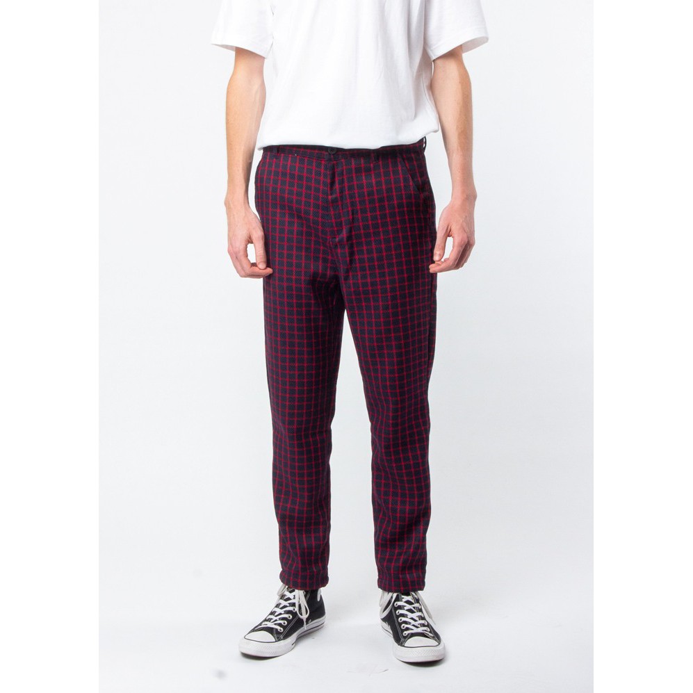 

Erigo Checked Pants Daily Red