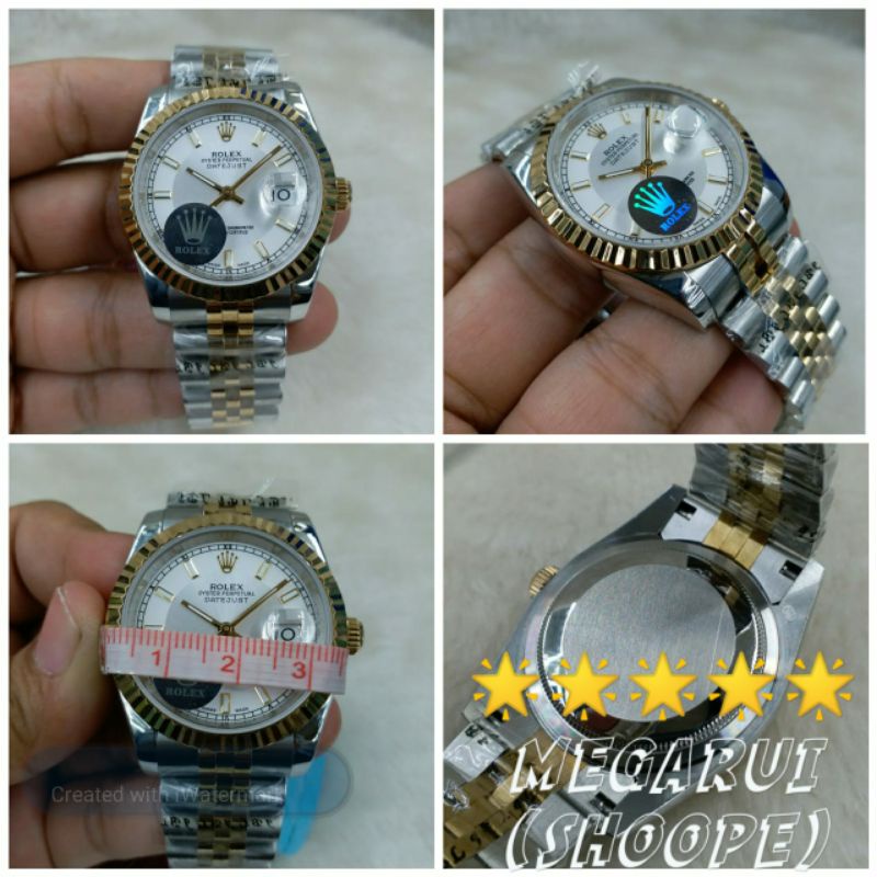 JAM TANGAN ROLEX DATEJUST 36MM AUTOMETIC SWISS ETA