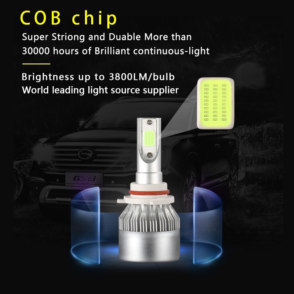 [ORIGINAL 100%] Lampu Mobil HeadLight/FogLamp LED H11 Super Terang - 2Pcs/Sepasang