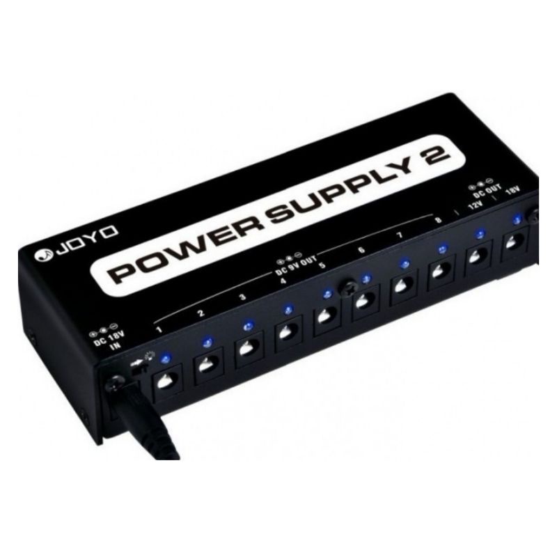 Multi Power Supply Adaptor Joyo JP-02 Power Supply Adapter Efek Gitar