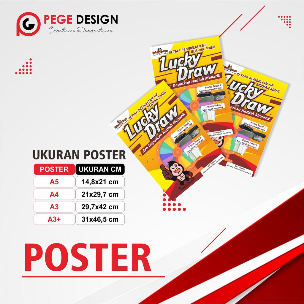 

POSTER UKURAN A5,A4,A3,A3+