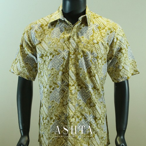 Ashta Batik Kemeja Batik Pria Lengan Pendek ABT8-1991