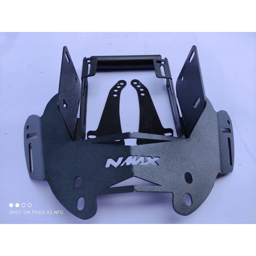 [ABIL JAYA PERKASA] PAKET BREKET SERPO SPION DAN HOLDER HP GPS NMAX 2020 NMAX OLD