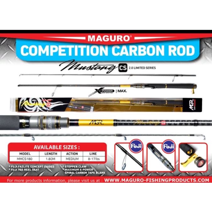 JORAN GALATAMA MAGURO MUSTANG LIMITED 180M 17LB