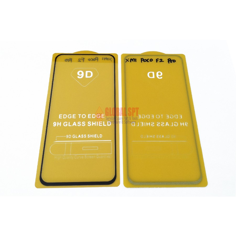 ANTIGORES KACA XIAOMI POCOPHONE F2 PRO FULL WARNA / TEMPERED GLASS / AG TG