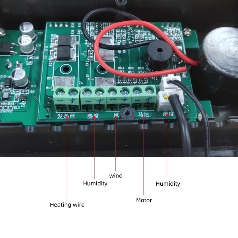 Thermostat Digital Termostat Suhu Dan Kelembaban 220v ZFX-W9002