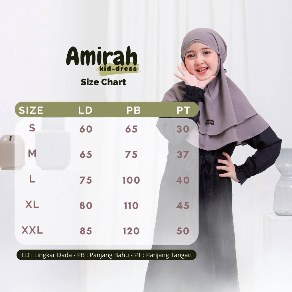 AMIRAH Kids Mewah Best Seller By Riskirich