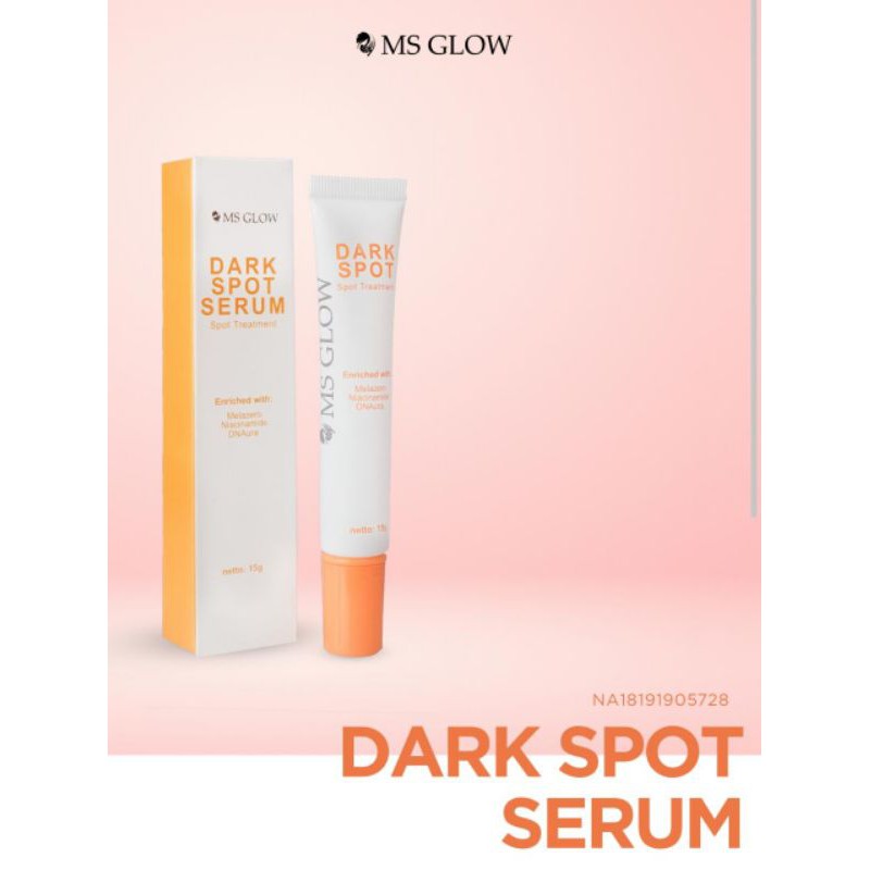 ❤️Nurdia Store❤️Dark Spot Serum Ms Glow untuk flek hitam|BPOM Aman Halal