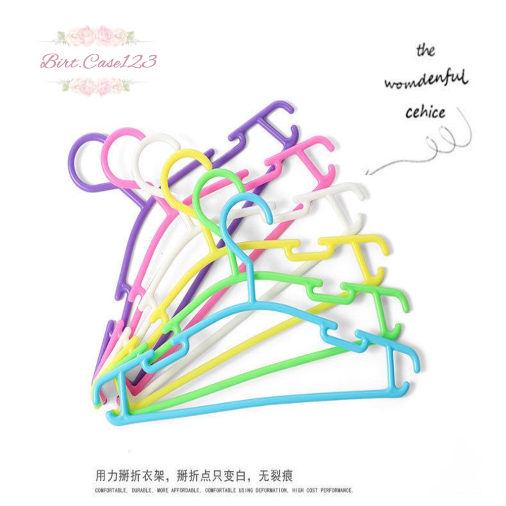 RT63 HANGER GANTUNGAN HOOK JEMURAN PAKAIAN BAJU ANAK BAYI MINI SERBAGUNA BC6182