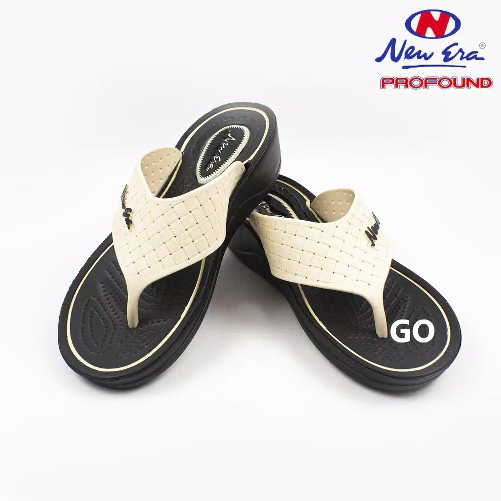 gos NEW ERA LB E-70171 Sandal Japit Wanita Sandal Wedgest Berkualitas