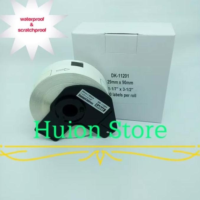 

Kertas Paper Label Standard Address Dk-11201 Khusus Brother Printer