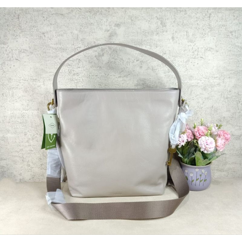 Tas Wanita FossilOriginal Maya Hobo Small graystone