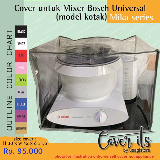 COVER UNTUK MIXER BOSCH UNIVERSAL MODEL KOTAK