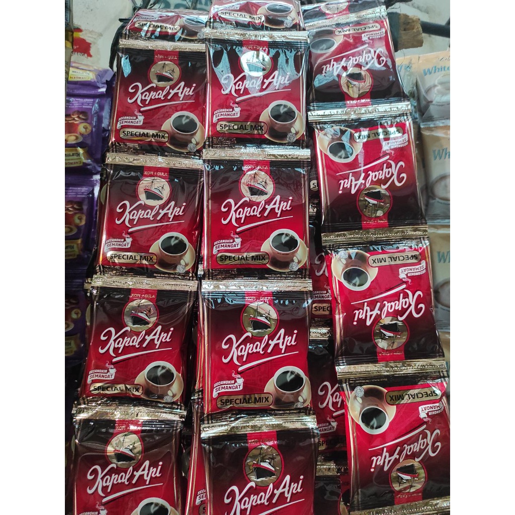 Kopi Kapal Api Special Mix Rencengan 10 Sachet