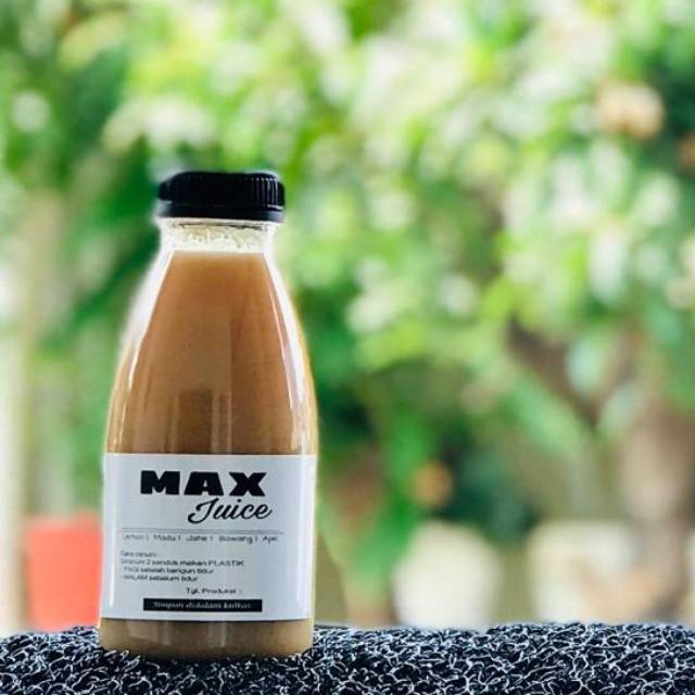 

MAX JUICE JUS LANGSING DIET SEHAT HERBAL EKSTRAK BAWANG PUTIH TUNGGAL LEMON MADU JAHE CUKA APEL