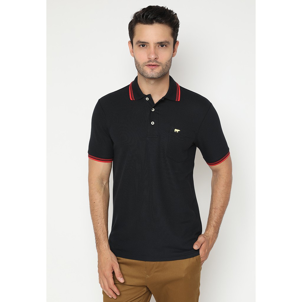  Jack  Nicklaus  Universal 3 Polo  Shirt Pria Regular Fit 