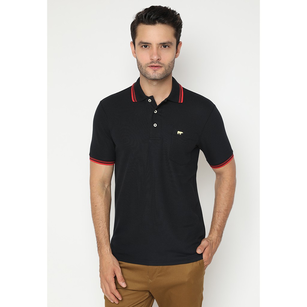  Jack  Nicklaus  Universal 3 Polo Shirt Pria  Regular Fit 