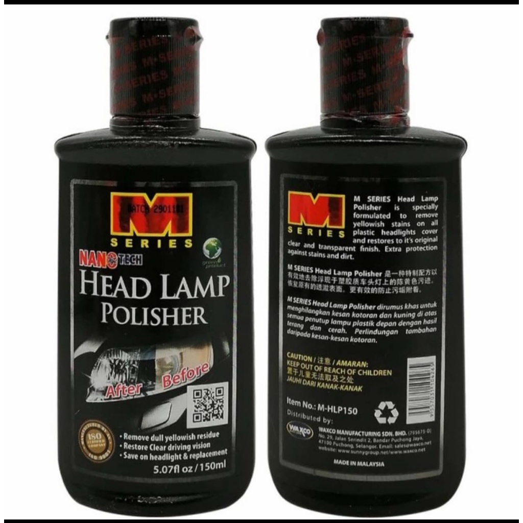 WAXCO M SERIES Head Lamp Polisher - 150 ML