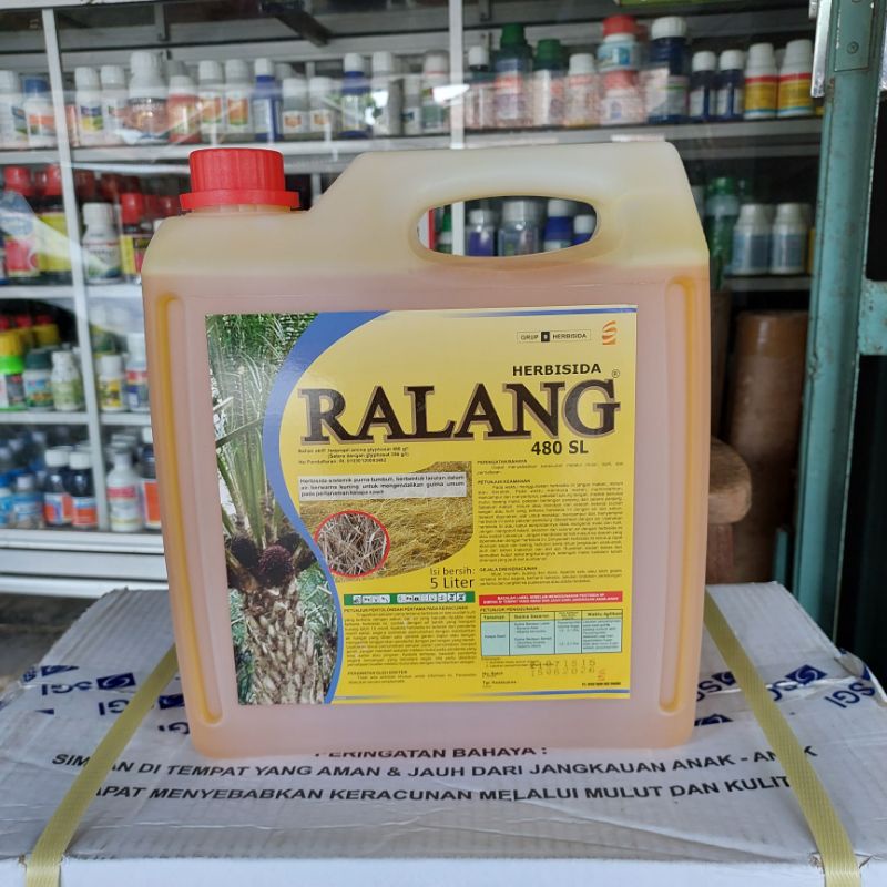 HERBISIDA RALANG 480 SL 5 LITER PEMBASMI GULMA SAMPAI AKAR