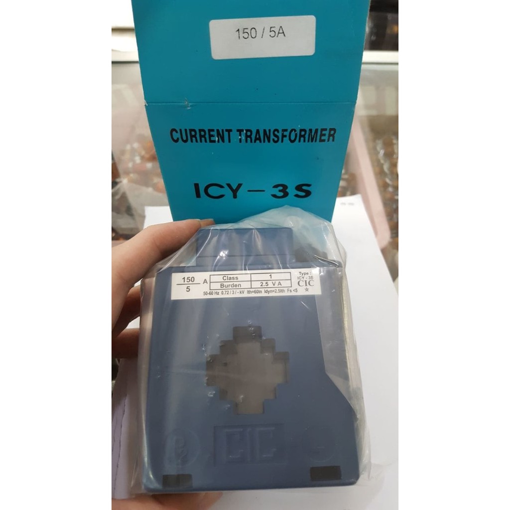 ICY-3S - 150A / Current Transformer ICY3S - 150/5A / CIC / CT / ICY 3S / CT 150A-5A