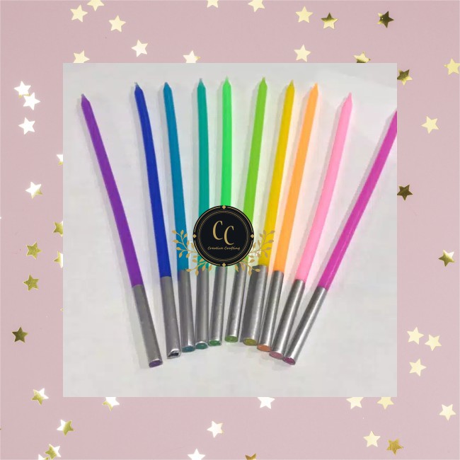 

Lilin Rainbow Stabilo Panjang